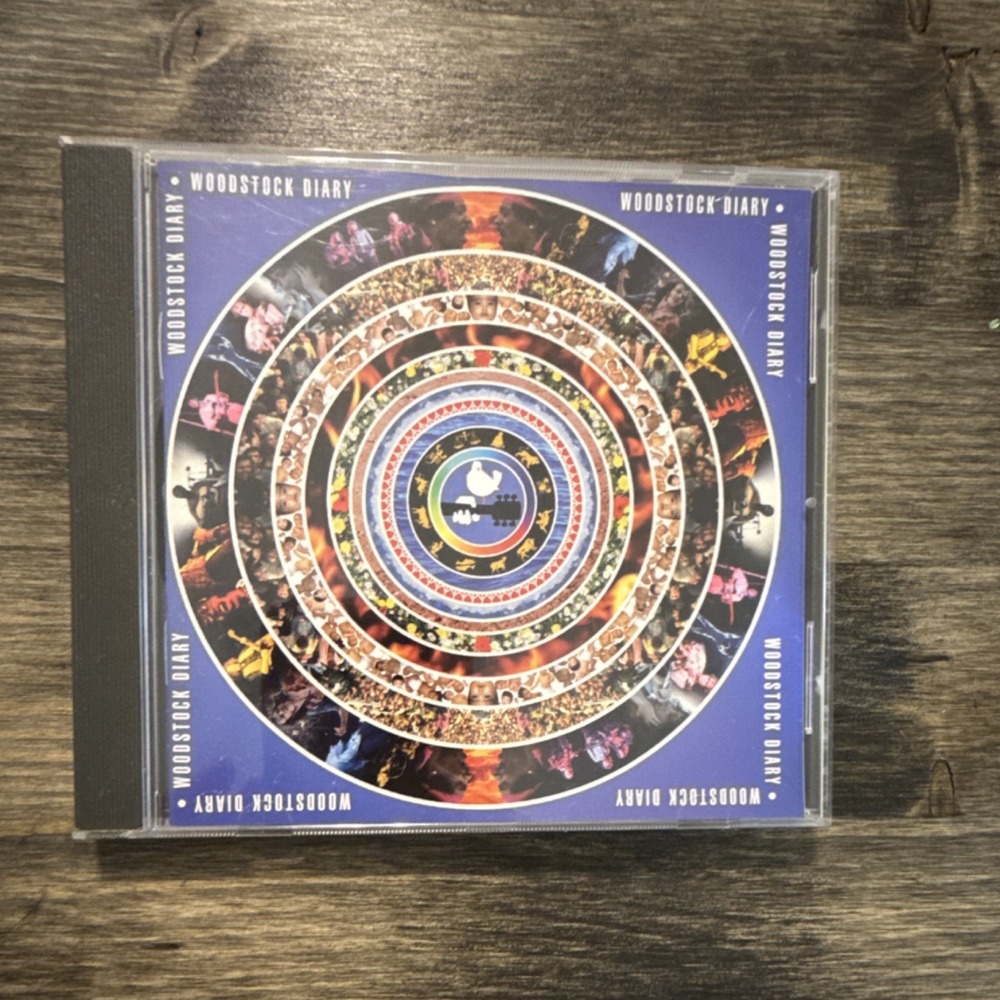 Woodstock Diary CD Joe Cocker The Band Janis Joplin Rock Album Atlantic 1994